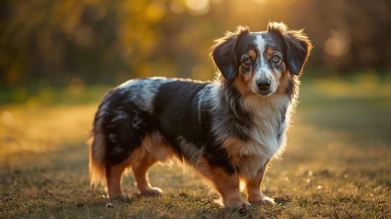 Australian Shepherd Dachshund mix
