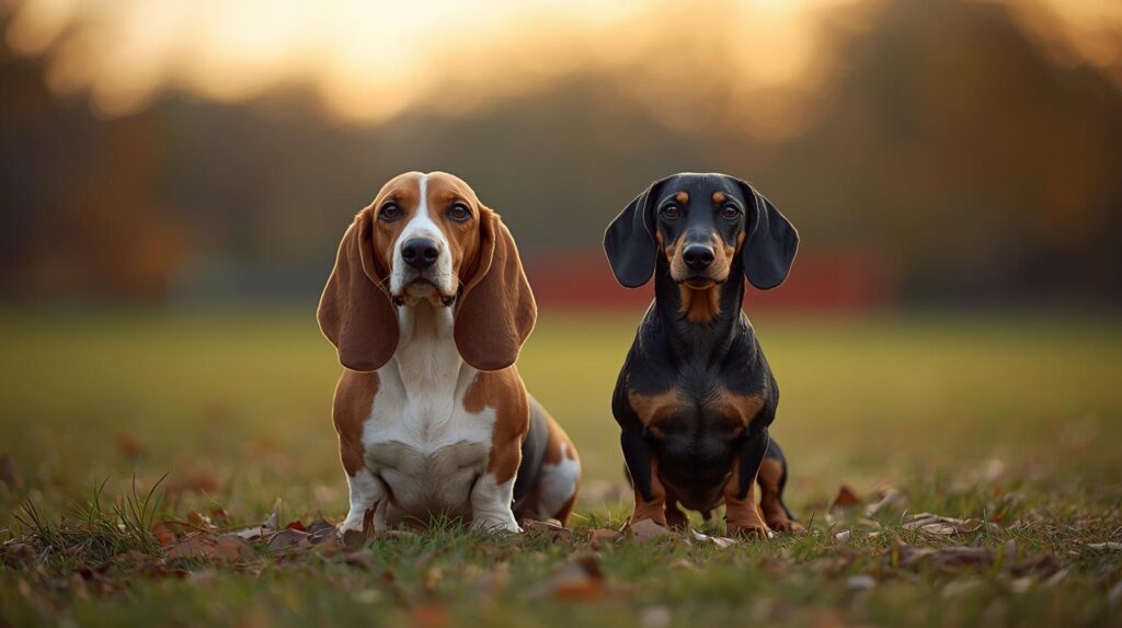 Current image: Basset Hound vs Dachshund