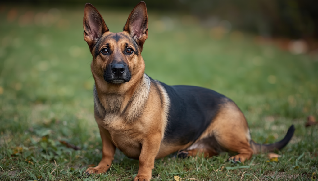 German Shepherd Dachshund mix dog