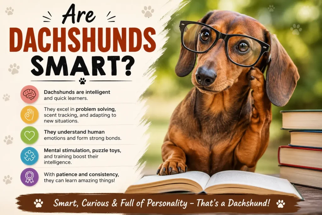 Current image: Are Dachshunds Smart