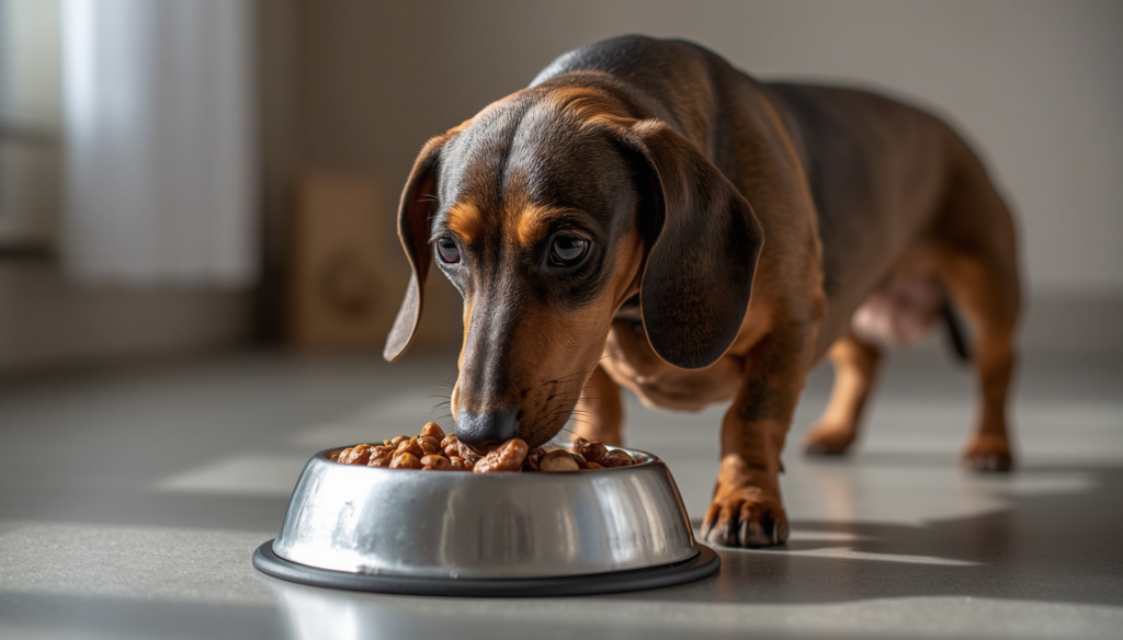 Current image: Best Dog Food for Overweight Dachshunds