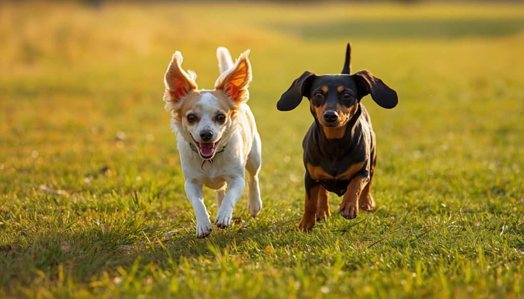 Chihuahua and Dachshund