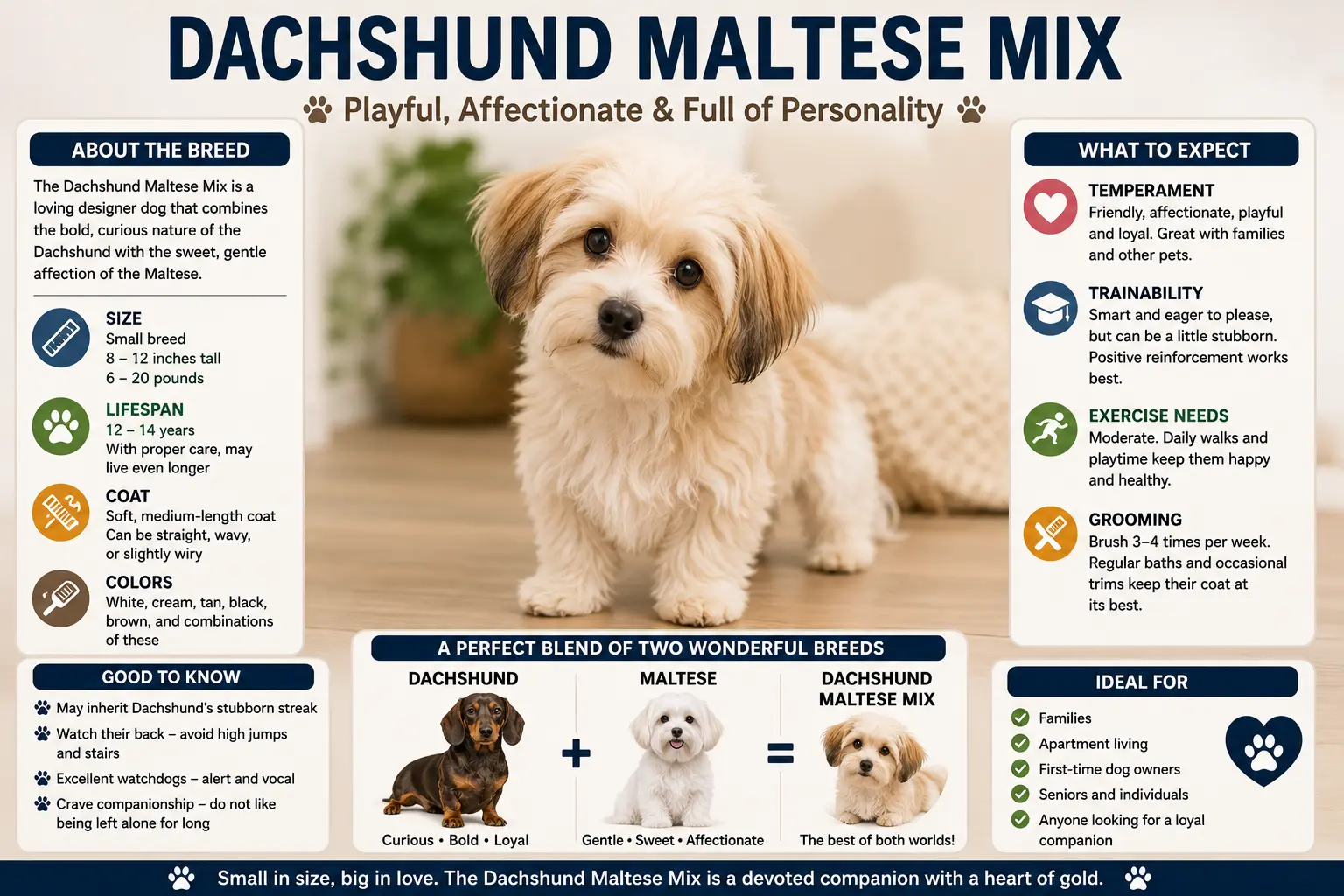 Dachshund Maltese Mix