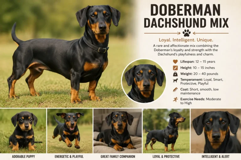 Doberman and Dachshund Mix