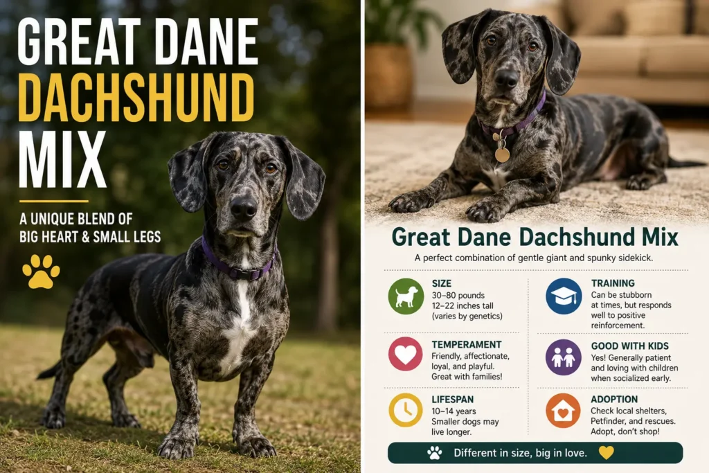 Great Dane Dachshund Mix