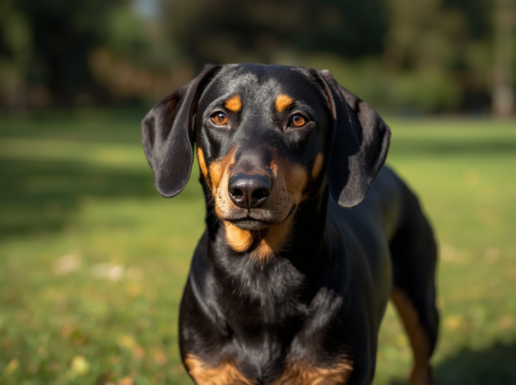 Current image: Labrador Mix With Dachshund