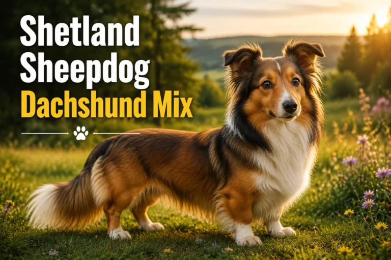Shetland Sheepdog Dachshund mix