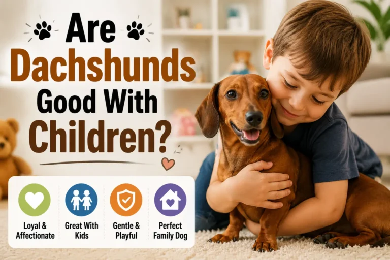 Are Dachshunds Good With Children