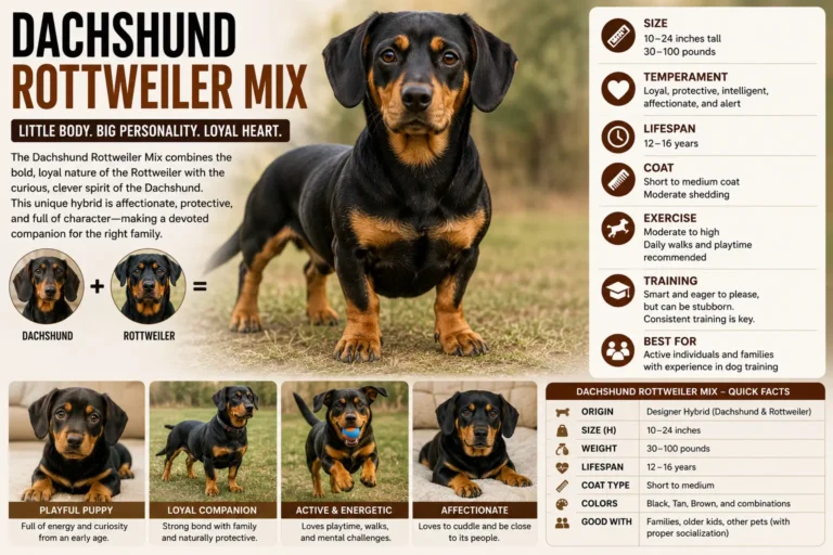 Dachshund Rottweiler Mix