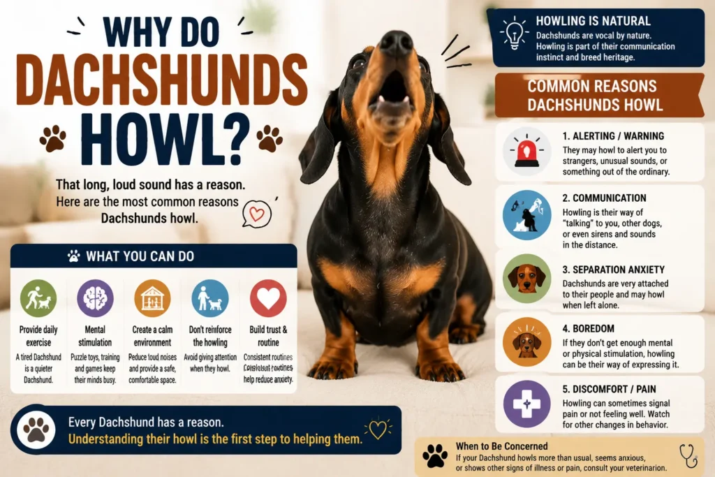 Current image: Why Do Dachshunds Howl