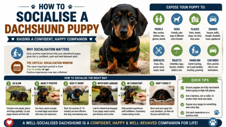 How To Socialise A Dachshund Puppy