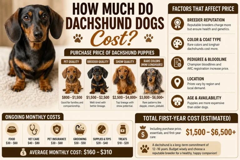 How Much Are Dachshunds