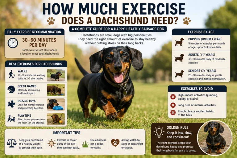 How Much Exercise Does a Dachshund Need