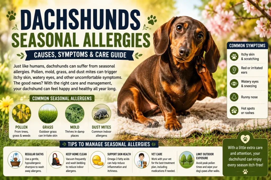 Dachshunds Seasonal Allergies