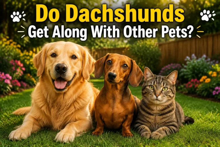 Do Dachshunds Get Along With Other Pets