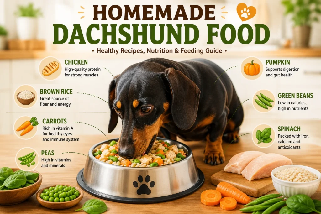 Current image: Homemade Dachshund Food