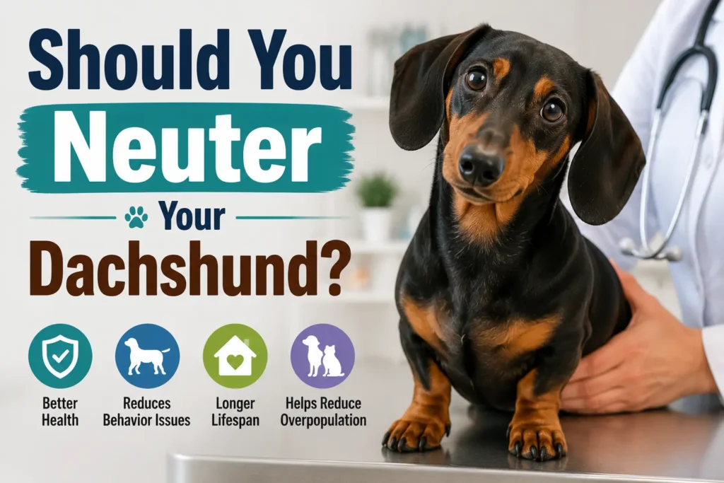 Current image: Should You Neuter Your Dachshund
