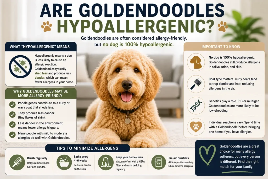 Are Goldendoodles Hypoallergenic