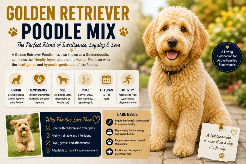 Golden Retriever Poodle Mix