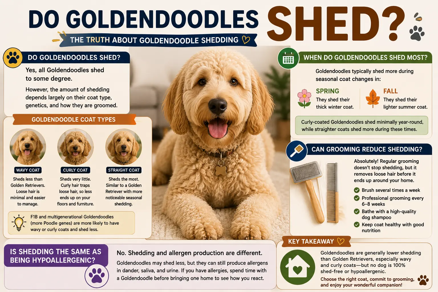 Do Goldendoodles Shed