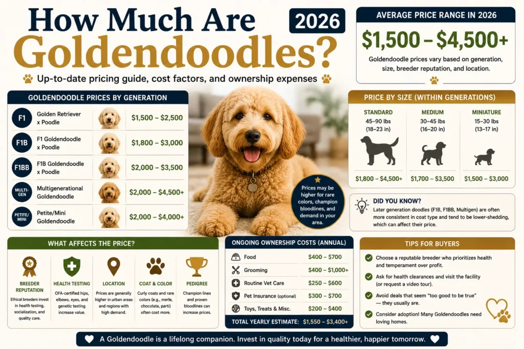 Current image: How Much Are Goldendoodles