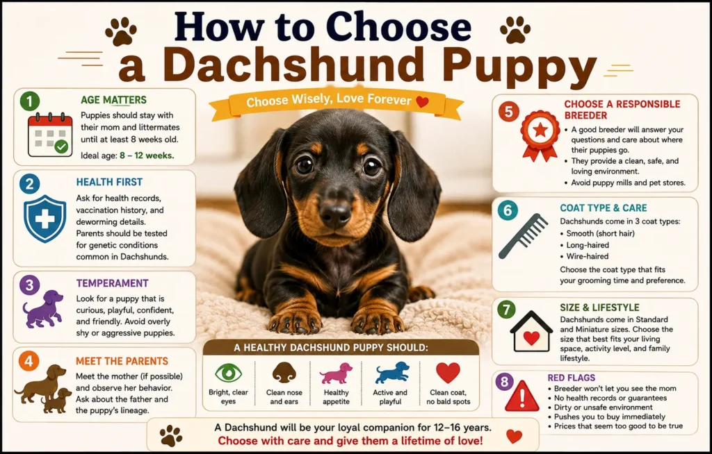 Current image: How to Choose a Dachshund Puppy