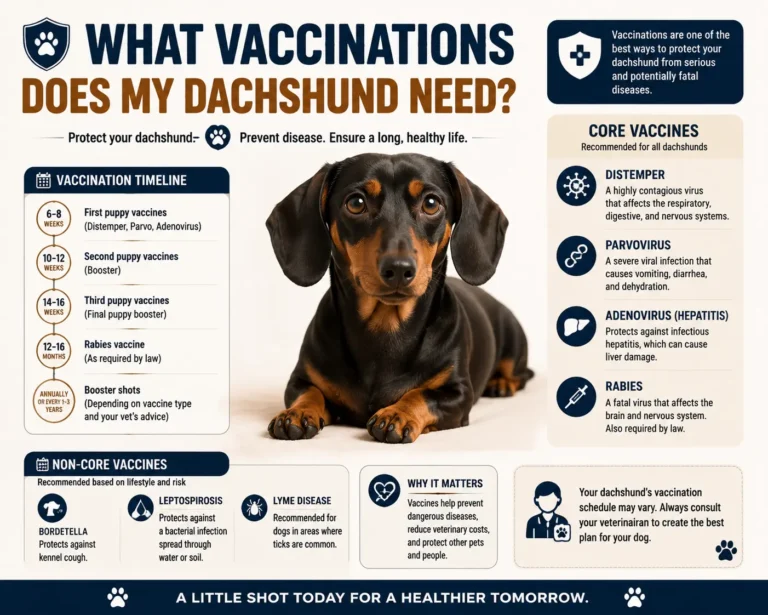 What Vaccinations Does My Dachshund Need