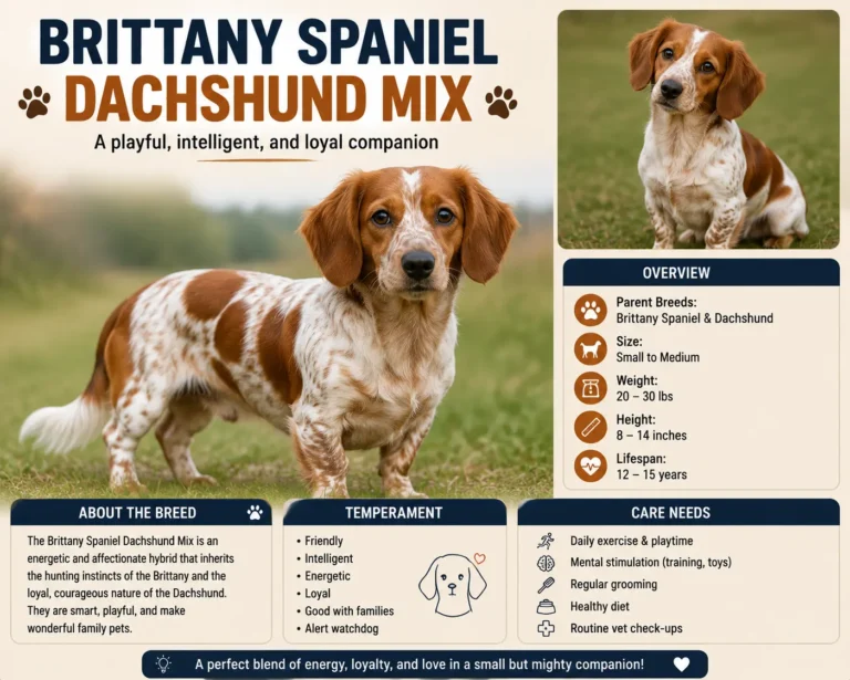 Brittany Spaniel Dachshund Mix