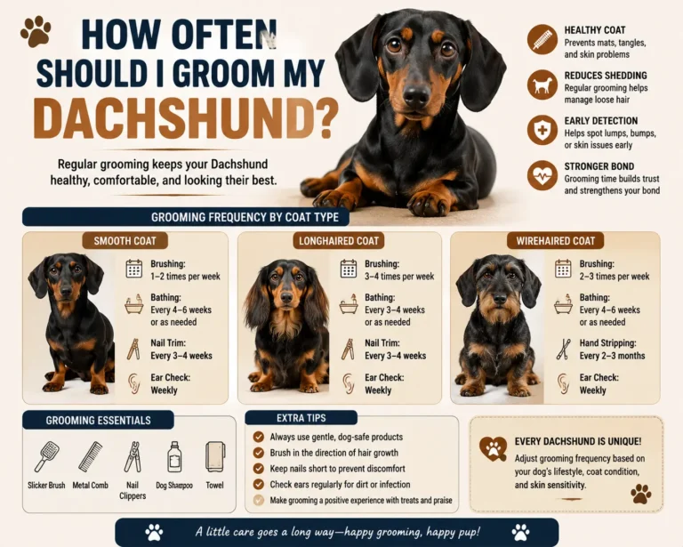 How Often Should I Groom My Dachshund