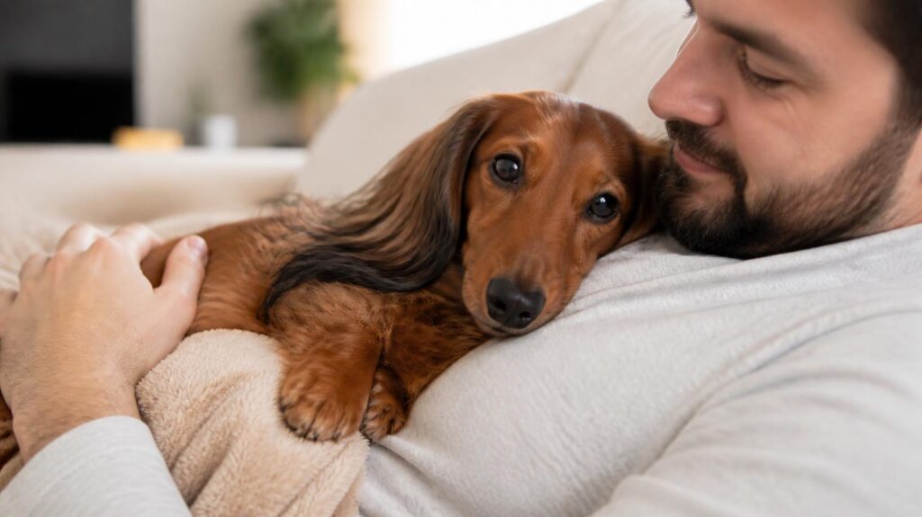 Current image: Do Dachshunds Like To Cuddle