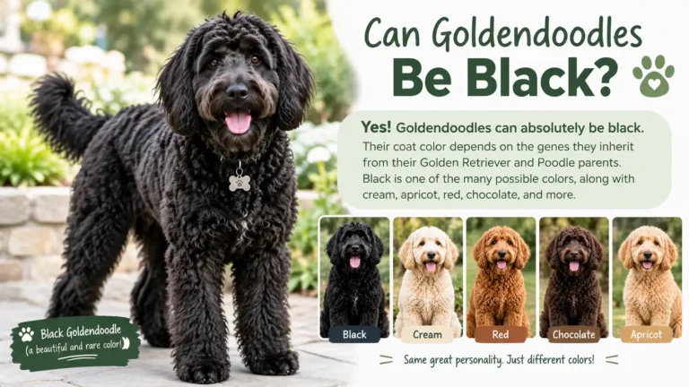 Can Goldendoodles Be Black