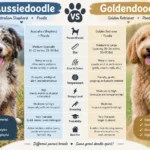 Aussiedoodle vs Goldendoodle