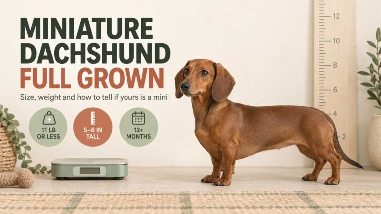 Miniature Dachshund Full Grown